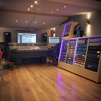 Music studio for in-house projects