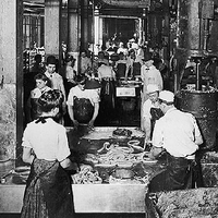 Meat-cutting in the days of old